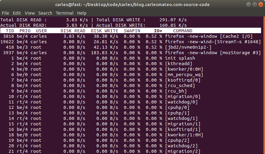 tixati bandwidth settings